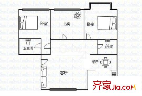 太原 旺景家園 戶型圖