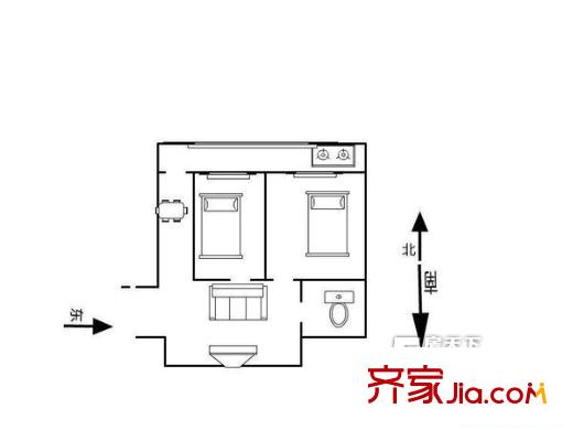太原 方便面廠宿舍 戶型圖