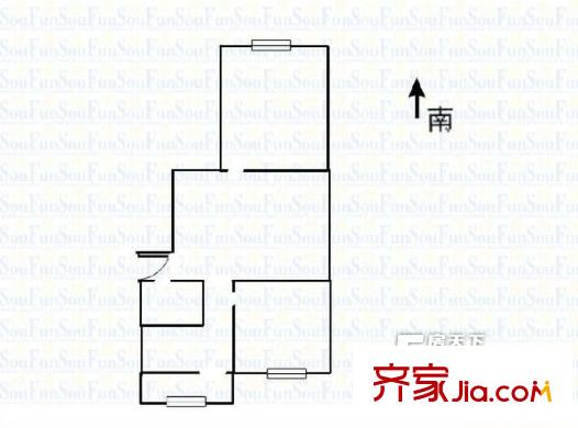 太原 方便面廠宿舍 戶型圖