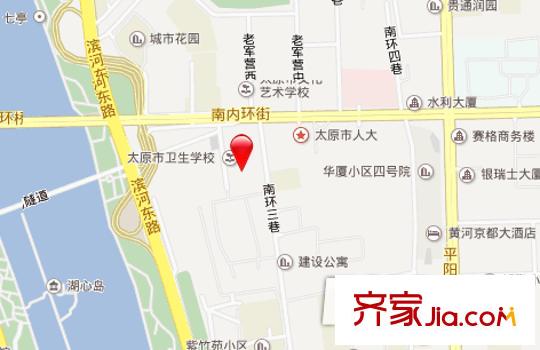 衛(wèi)校宿舍交通圖太原  