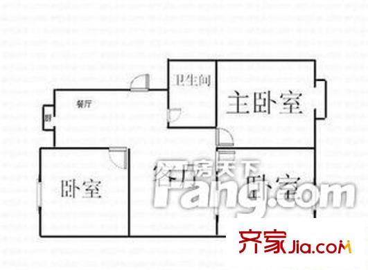 太原 桃園南路第三社區(qū) 戶型圖