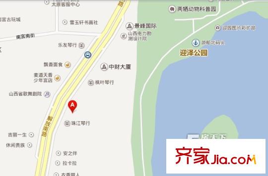 少年宮宿舍交通圖太原  