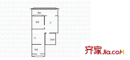 太原 省煙草公司宿舍 戶型圖