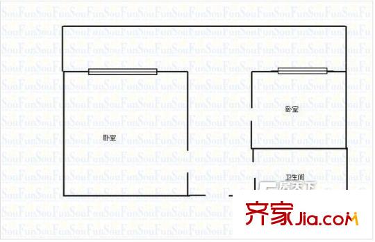 太原 省紀檢委宿舍 戶型圖
