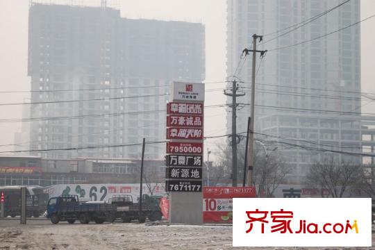 萬(wàn)豪幸福匯配套圖周邊指示牌