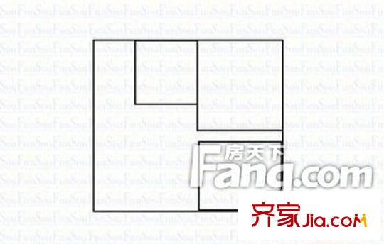 太原 省第二建筑工程公司塢城小區(qū) 戶型圖