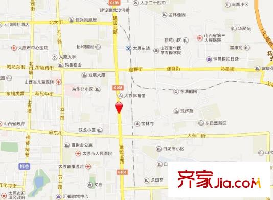 龍觀天下交通圖太原  