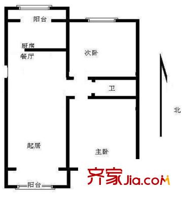 太原 勝發(fā)苑 戶型圖