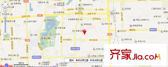 面粉一廠宿舍交通圖太原  