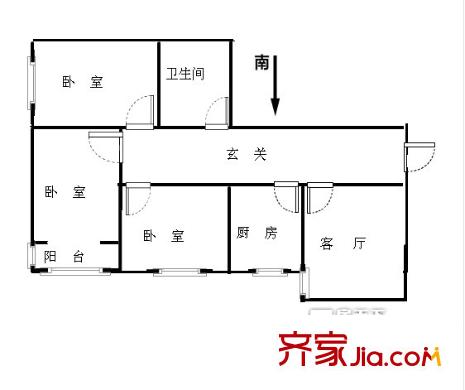 太原 金地公館 戶型圖