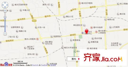 錦繡新城交通圖太原  