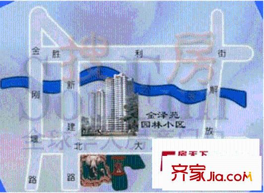 金澤苑交通圖