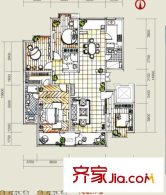  荷唐月舍 戶型圖
