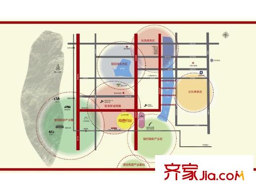 荷唐月舍交通圖