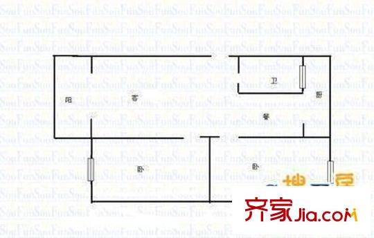 晉府花園小區(qū) 戶型圖