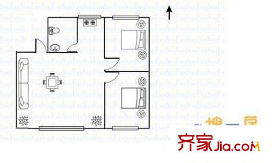 晉府花園小區(qū) 戶型圖
