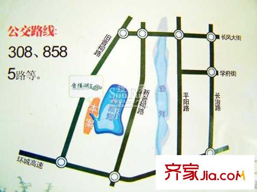 匯豪瀾灣交通圖