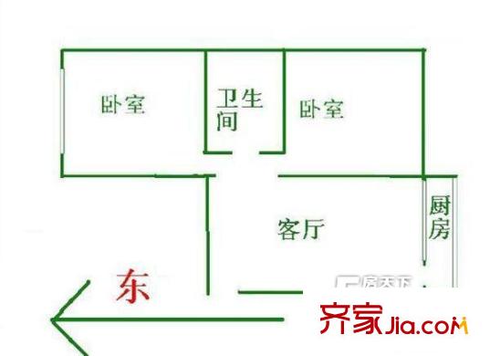 太原 服裝鞋帽大廈 戶型圖