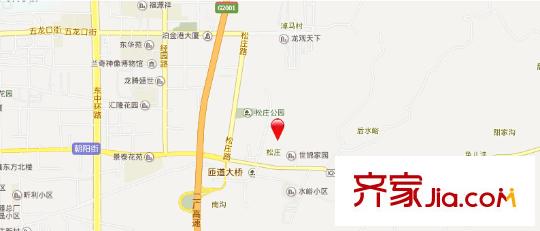 富順苑小區(qū)交通圖太原  