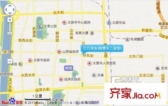 精營東二道巷交行宿舍交通圖太原 交行宿舍（精營東二道巷） 