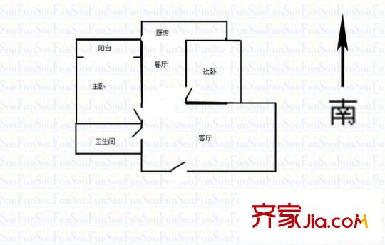長風(fēng)家園 0室 戶型圖