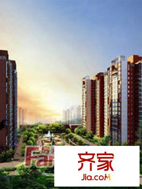 晨光上東外景圖太原  