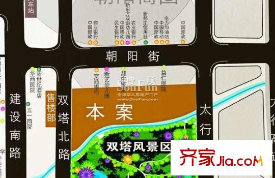 晨光上東交通圖地圖