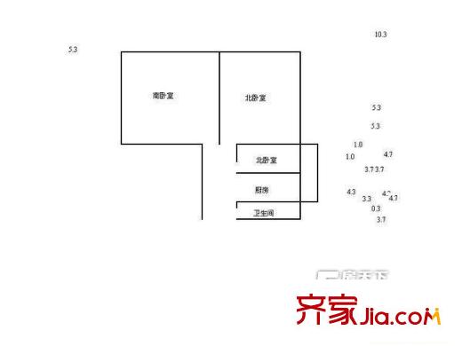 太原 35中學(xué)宿舍 戶型圖