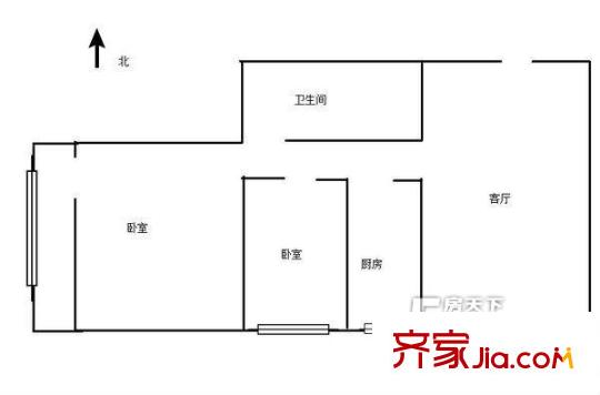 太原 文贏公寓 戶型圖