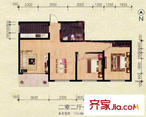 太原 迎西佳園 戶型圖