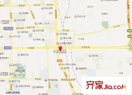 晉龍捷太交通圖太原  