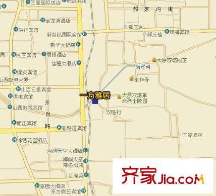 一方雅居交通圖