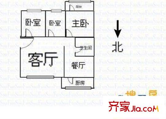 太原 新華汽配小區(qū) 戶型圖