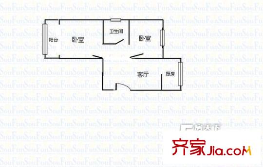 太原 新華汽配小區(qū) 戶型圖