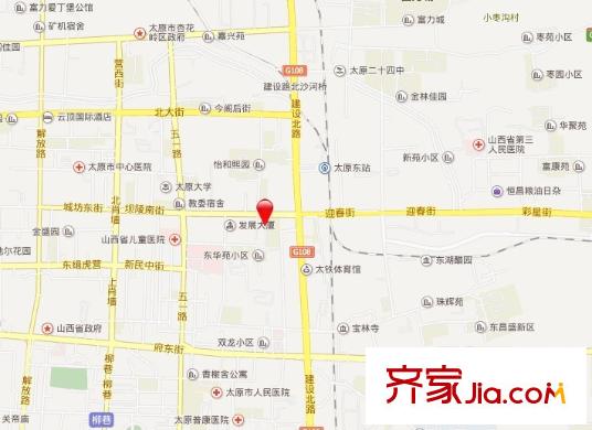 東苑小區(qū)交通圖太原  