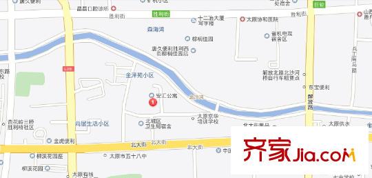 消防四中隊宿舍交通圖太原  
