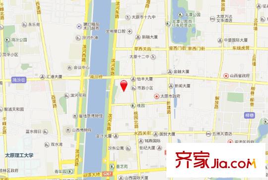 鄉(xiāng)鎮(zhèn)企業(yè)局宿舍交通圖太原  