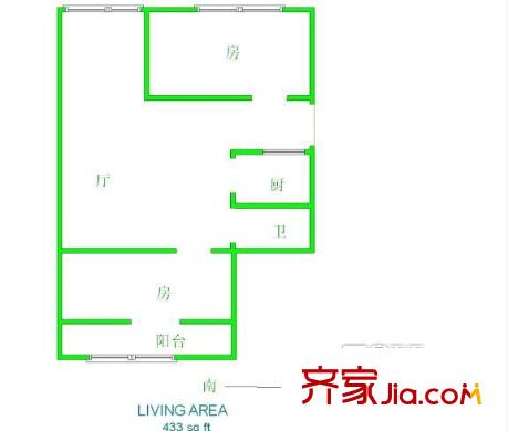 太原 啟迪園 戶型圖