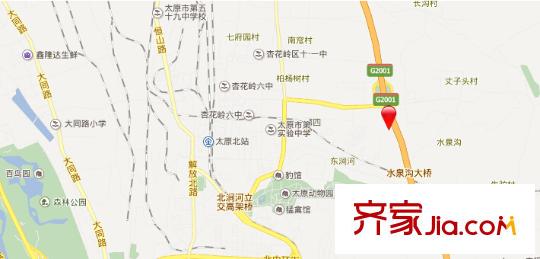 幸福苑交通圖太原  