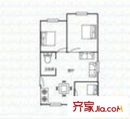 太原 薇彩雅苑 戶型圖