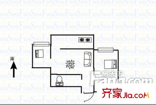 太原 校尉營工商局宿舍 戶型圖