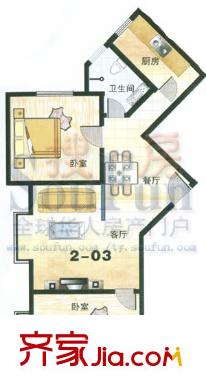 太原 銅鑼灣城市福邸 戶型圖