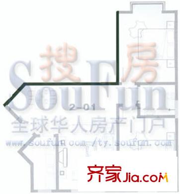 太原 銅鑼灣城市福邸 戶型圖