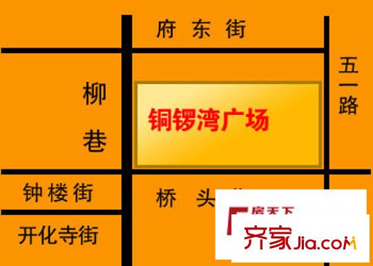 銅鑼灣廣場交通圖