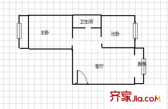 市政小區(qū)  戶型圖