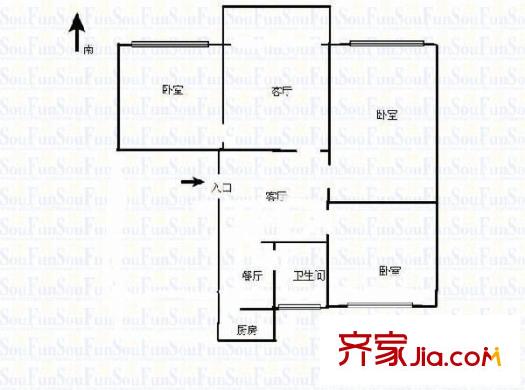 氣象局宿舍  戶型圖