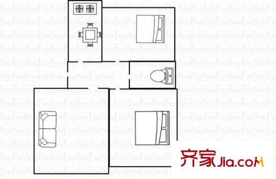 氣象局宿舍 戶型圖