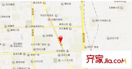 美印宿舍交通圖太原  