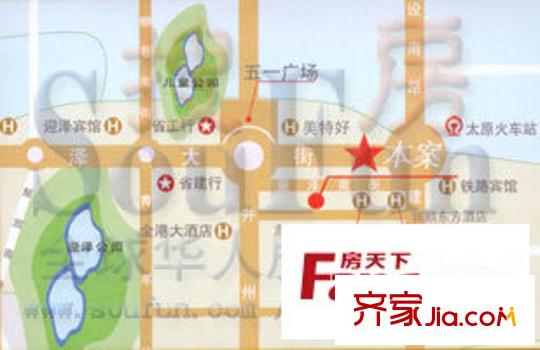 中銀百合美地交通圖