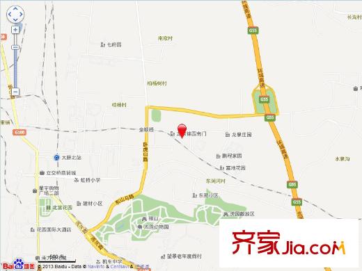 茂園小區(qū)交通圖電子地圖